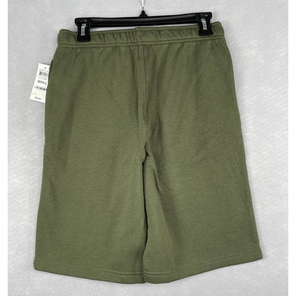 ID Ideology Men's Fleece Shorts 2-Pocket Drawstring Waist Green NEW - Picture 4 of 9